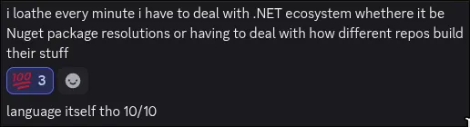 Moods in the F# Discord